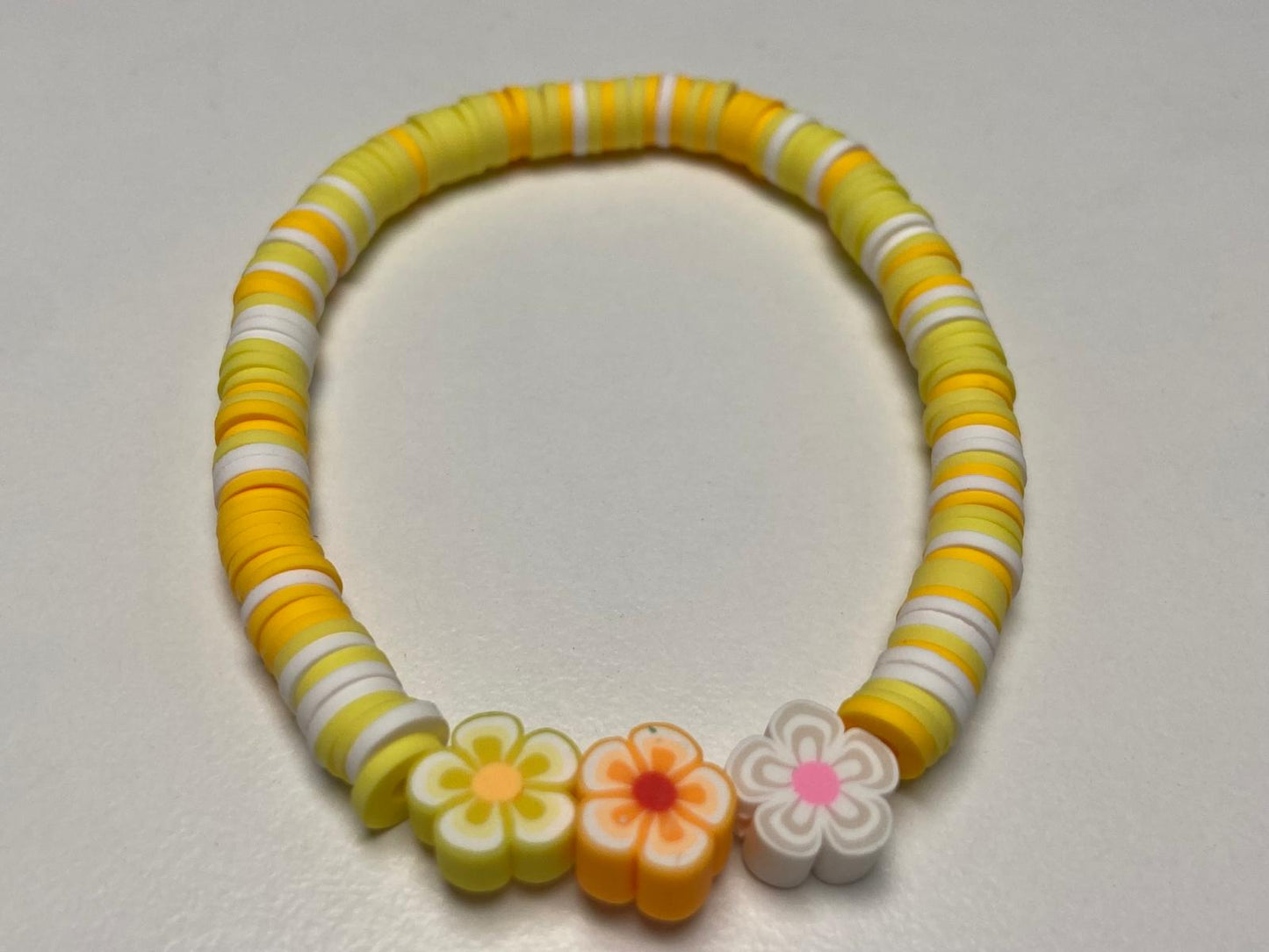 Summer Flowers Stretch Bracelet