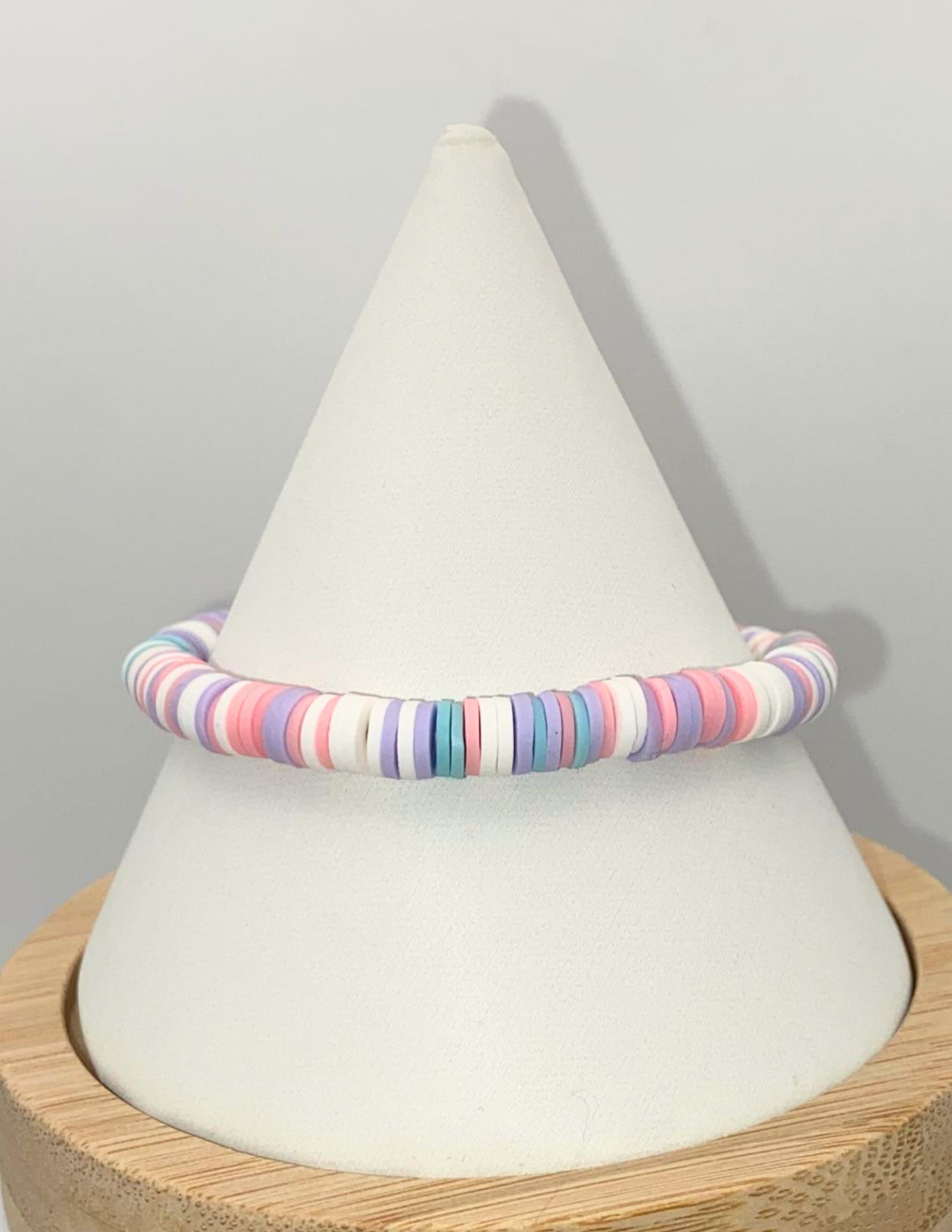 Polymer Clay Beaded Stretch Bracelets