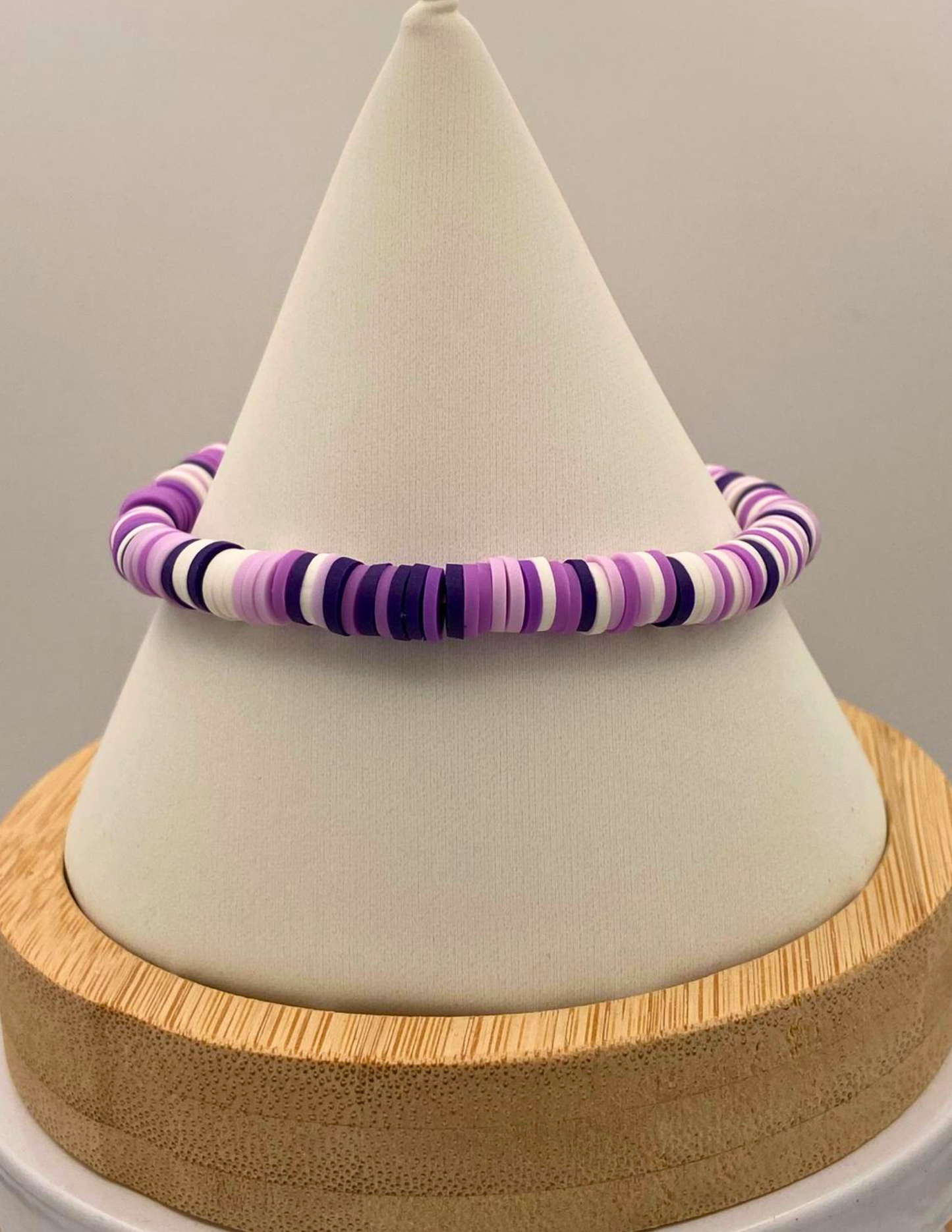 Polymer Clay Beaded Stretch Bracelets