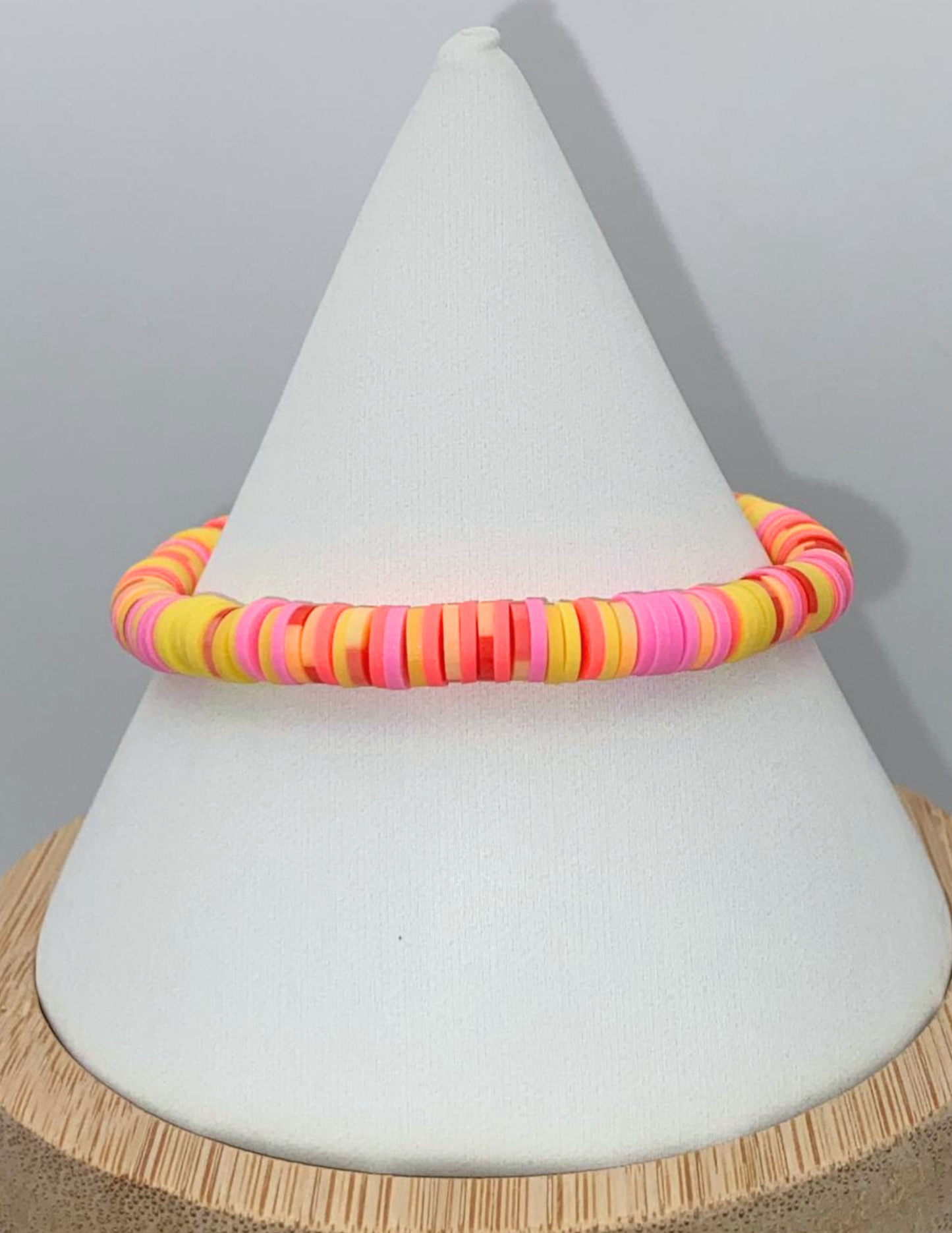 Polymer Clay Beaded Stretch Bracelets