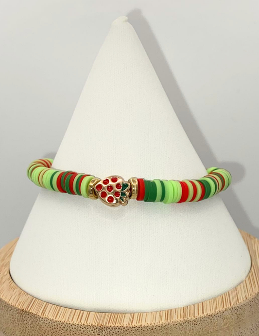 Strawberry Fields Stretch Bracelet