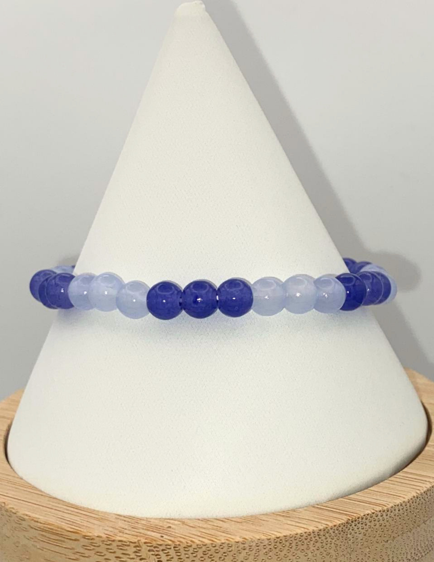 Blue 3 Stars Stretch Bracelet