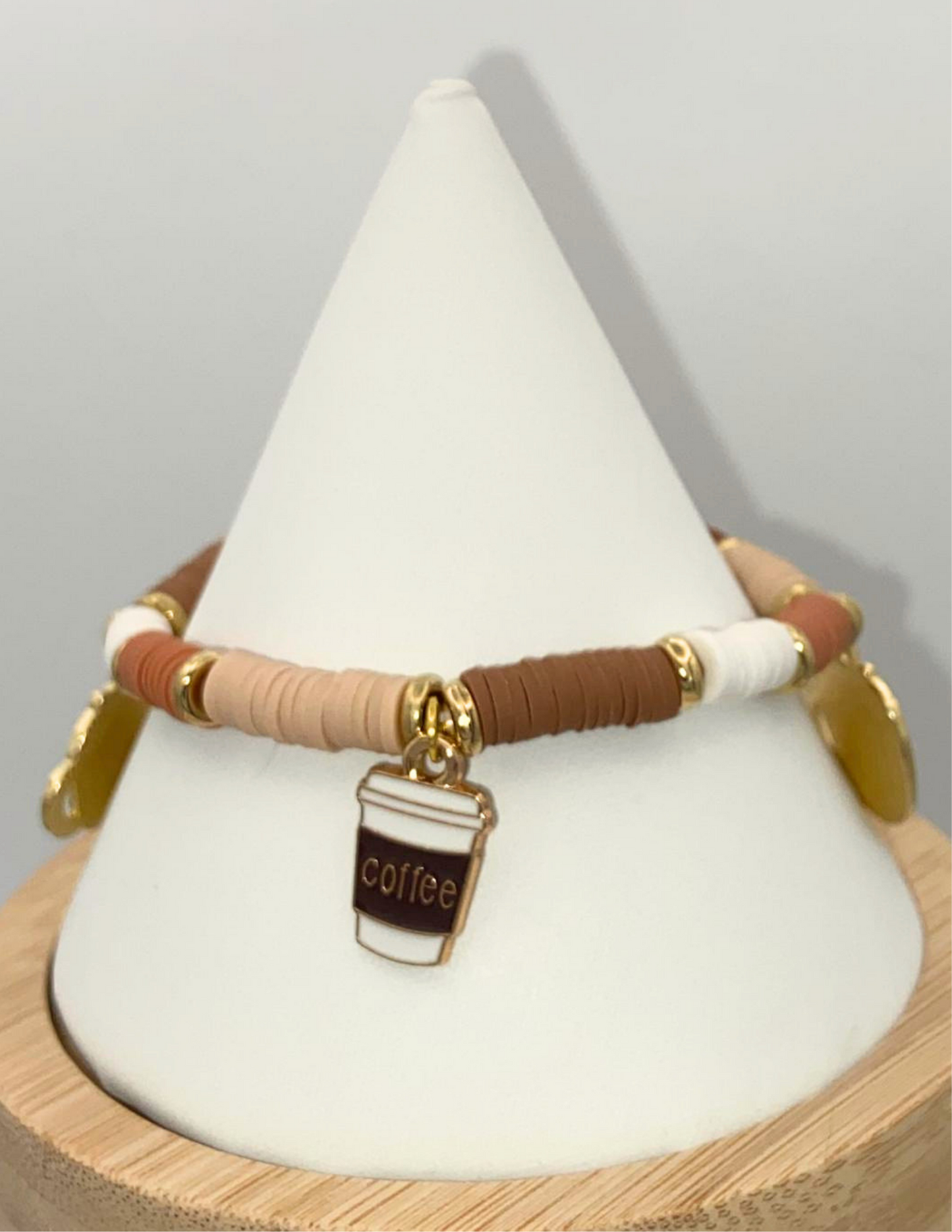 Cat Café Stretch Bracelet