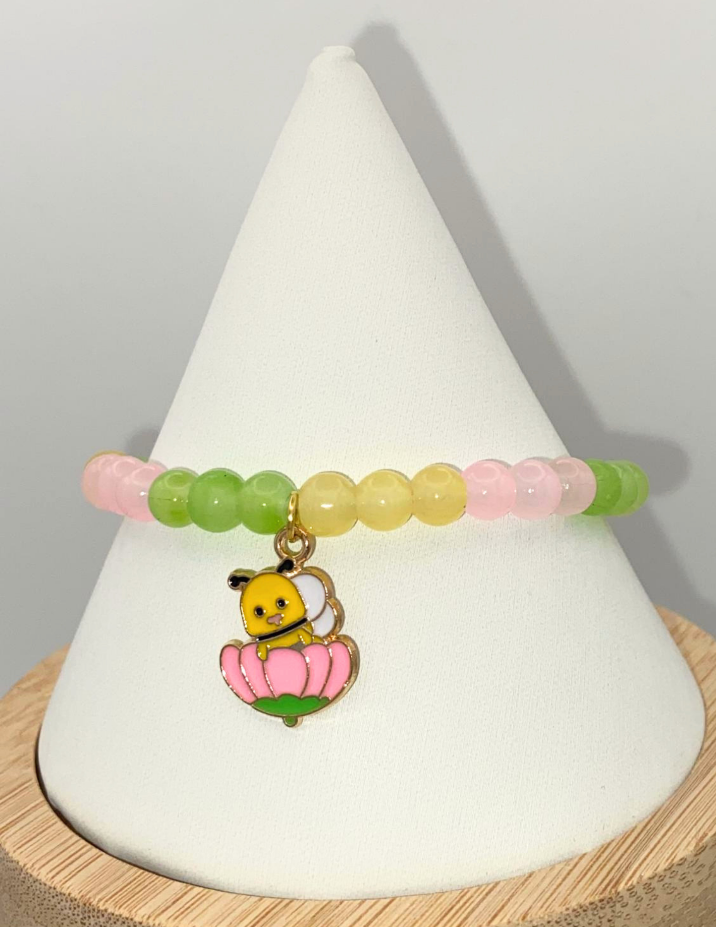 Spring Bee Stretch Bracelet