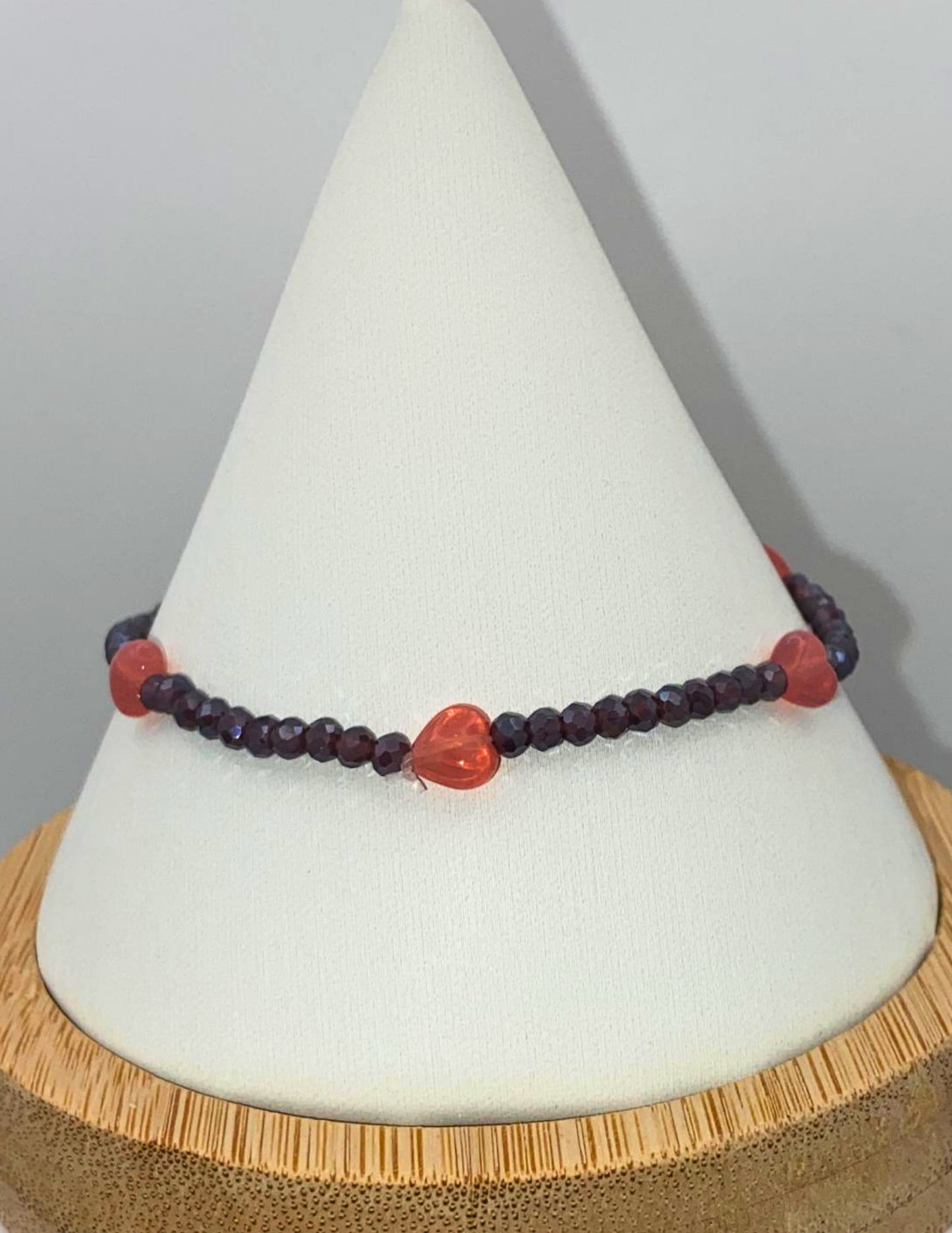 Crystal Heart Stretch Bracelet