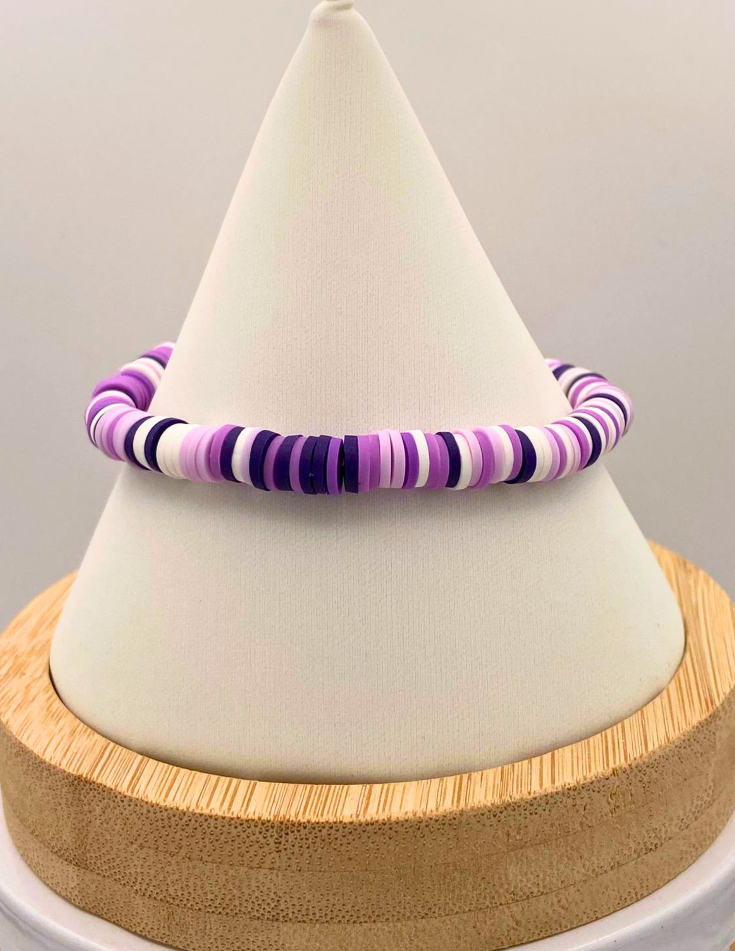 Polymer Clay Beaded Stretch Bracelets
